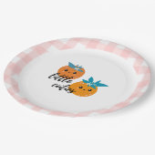 リトルかわいこちゃんプレート ペーパープレート (アングル)