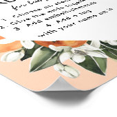 リトルかわいこちゃんベイビーシャワーヘッドバンドステーションポスター ポスター (角)