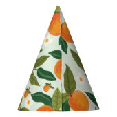 リトルかわいこちゃんベビーオレンジシトラスクレメンチン パーティーハット (裏面)