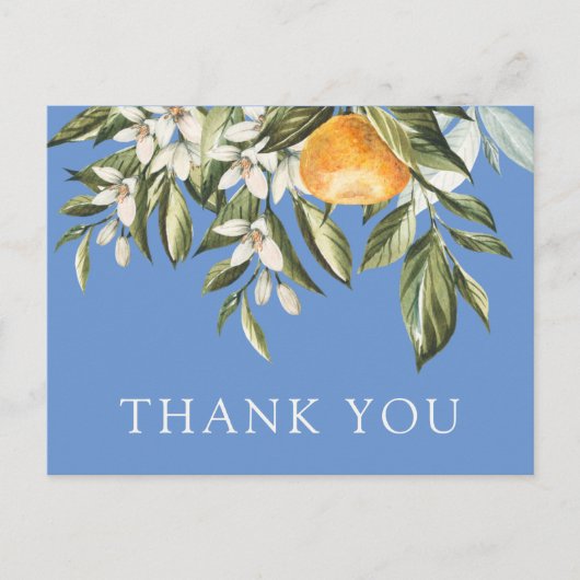 リトルかわいこちゃんベビーシャワーありがとうはがき ポストカード (正面)