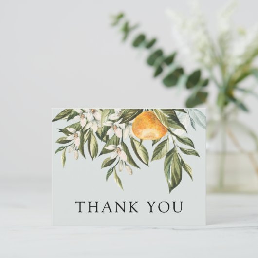 リトルかわいこちゃんベビーシャワーありがとうはがき ポストカード (スタンド正面)