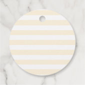 リトルかわいこちゃんベビーシャワーイエロークレメンチン フェイバータグ (裏面)