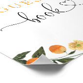 リトルかわいこちゃんベビーシャワーゲストブックポスター ポスター (角)