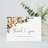 リトルかわいこちゃんベビーシャワーサンキューカード カード (スタンド正面)