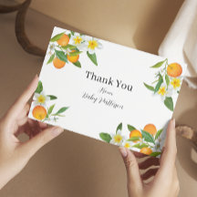 リトルかわいこちゃんベビーシャワーサンキューカード