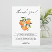 リトルかわいこちゃんベビーシャワーサンキューカード 招待状 (スタンド正面)