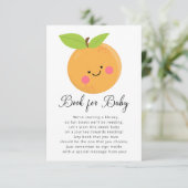 リトルかわいこちゃんベビーシャワーベビーカード用ブック エンクロージャーカード (スタンド正面)