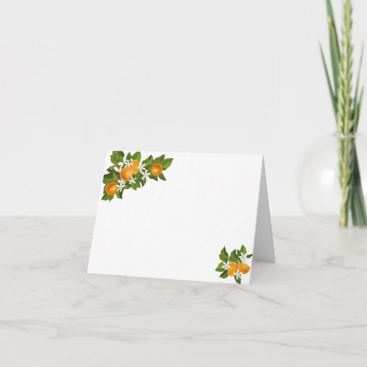 リトルかわいこちゃんベビーシャワー折り畳みサンキューカード サンキューカード (正面)