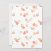 リトルかわいこちゃんベビーシャワー招待状 招待状 (裏面)