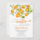 リトルかわいこちゃんベビーシャワー男女兼用 招待状 (正面)