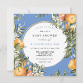 リトルかわいこちゃんベビーシャワー 招待状 (正面)