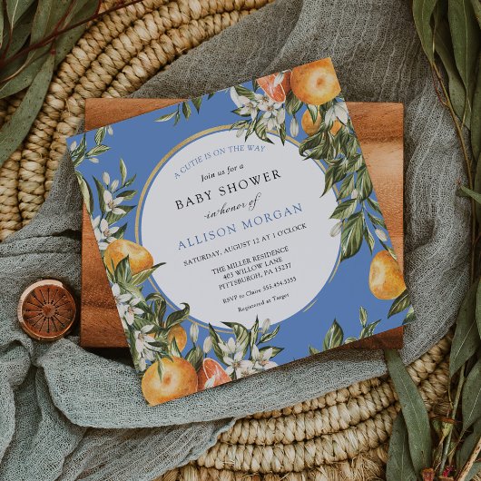 リトルかわいこちゃんベビーシャワー 招待状