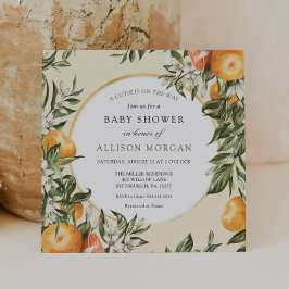 リトルかわいこちゃんベビーシャワー 招待状