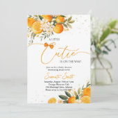 リトルかわいこちゃんベビーシャワー 招待状 (スタンド正面)