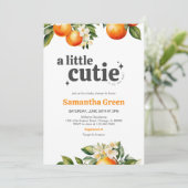 リトルかわいこちゃんベビーシャワー 招待状 (スタンド正面)