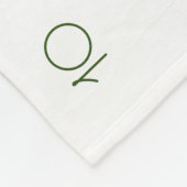 リトルかわいこちゃんベビーマイルストーン毎月ベビーブランケット フリースブランケット (角)