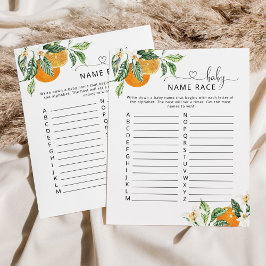 リトルかわいこちゃんベビー名レースゲーム