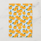 リトルかわいこちゃんボーイズ赤ちゃんシャワーベビーカード エンクロージャーカード (裏面)