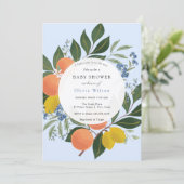 リトルかわいこちゃんボーイベビーシャワー 招待状 (スタンド正面)