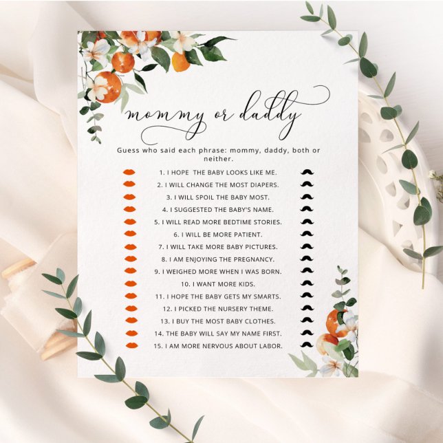 リトルかわいこちゃんママまたはパパ赤ちゃんシャワーゲーム (クリエイターアップロード済み)