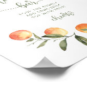 リトルかわいこちゃんマムオーサバー標識 ポスター (角)