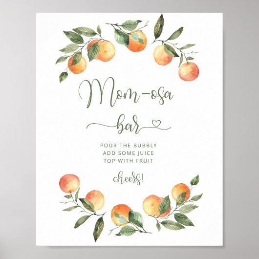 リトルかわいこちゃんマムオーサバー標識 ポスター (正面)