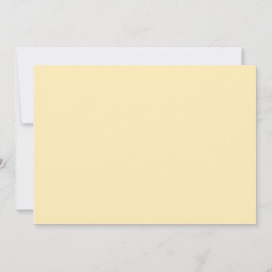 リトルかわいこちゃんレモンバースデーパーティーの感謝してい写真あなた 招待状 (裏面)