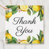 リトルかわいこちゃんレモン柑橘系サマーサンキューサンキュー フェイバータグ (正面)