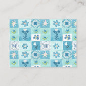 リトルかわいこちゃんレモン柑橘系ベビーシャワーおむつラッフル エンクロージャーカード (裏面)