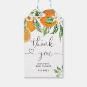 リトルかわいこちゃん感謝していユーラベル ギフトタグ (正面)