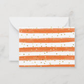 リトルかわいこちゃん感謝していユー ノートカード (裏面)