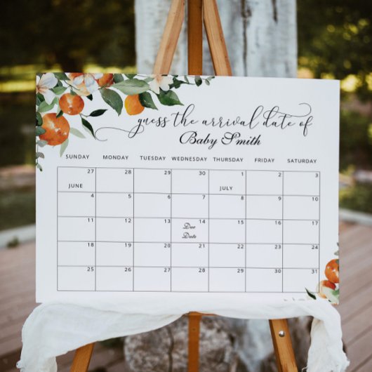 リトルかわいこちゃん期日カレンダーを推測する ポスター