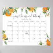 リトルかわいこちゃん期限カレンダーのポスターを推測 ポスター (正面)