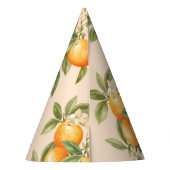 リトルかわいこちゃん柑橘系テーマ誕生日パーティー パーティーハット (裏面)