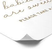 リトルかわいこちゃん柑橘系ベビーシャワーベビーは甘い ポスター (角)