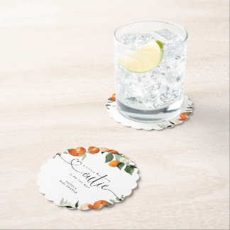 リトルかわいこちゃん柑橘系ベビーシャワー ペーパーコースター