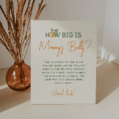 リトルかわいこちゃん柑橘類どのように大きいママの腹 台座サイン