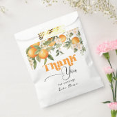 リトルかわいこちゃん柑橘類のオレンジ感謝していの誕生日 フェイバーバッグ (封をした状態)