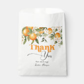 リトルかわいこちゃん柑橘類のオレンジ感謝していの誕生日 フェイバーバッグ (正面)