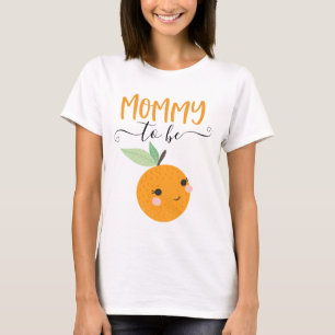 リトルかわいこちゃん柑橘類オレンジモンマシャツ Tシャツ