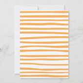 リトルかわいこちゃん男女兼用ベビーシャワー招待状 招待状 (裏面)