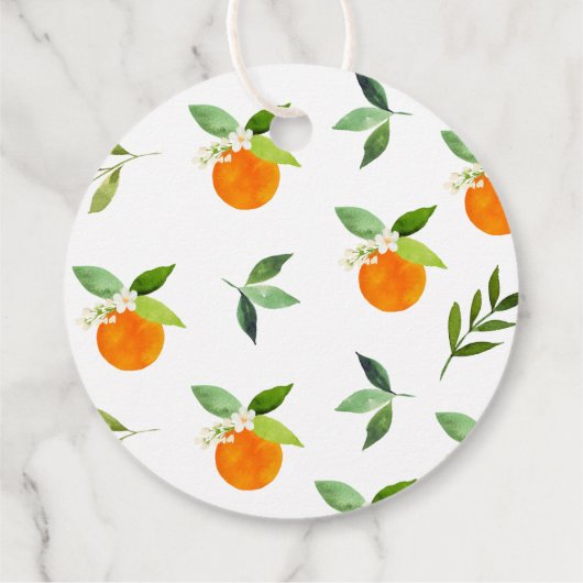 リトルかわいこちゃん緑のフローラベビーシャワー フェイバータグ (裏面)