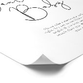 リトルかわいこちゃん言わないベビー ポスター (角)