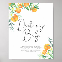 リトルかわいこちゃん言わないベビー ポスター