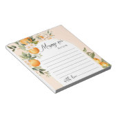 リトルかわいこちゃん誕生日タイムカプセルメッセージ ノートパッド (アングル)