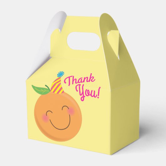 リトルかわいこちゃん誕生日パーティー フェイバーボックス (正面サイド)