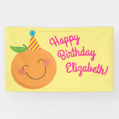 リトルかわいこちゃん誕生日パーティー 横断幕 (横)