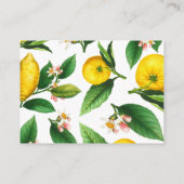 リトルかわいこちゃん赤ちゃんシャワーおむつラッフル エンクロージャーカード (裏面)