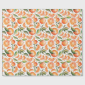 リトルかわいこちゃん赤ちゃんシャワーパターン ラッピングペーパー (フラット)