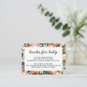 リトルかわいこちゃん赤ちゃんシャワーブックリクエストカード エンクロージャーカード (スタンド正面)